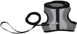 COASTAL Adjustable Cat Wrap Harness w/Leash M